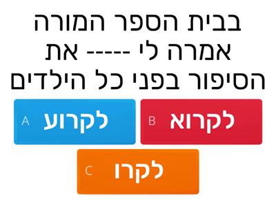 א או ע בסוף מילה או בשורש - כללי כתיב