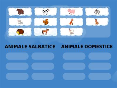 Animale salbatice si domestice