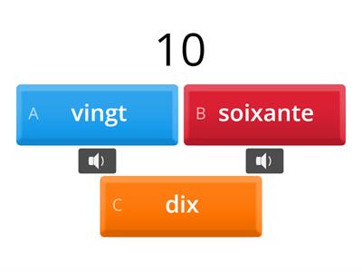 Numbers 1-100 in tens  QUIZ