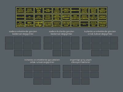 çocukluktan ergenliğe geçiş