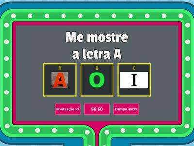 identificacao de letras