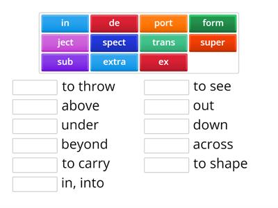 Morphemes