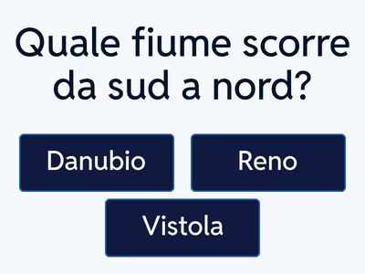 Quiz sull'Europa Centrale