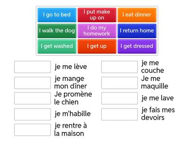  Daily Routine French 