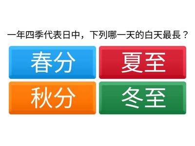 CH3活動1太陽的位置和四季有關嗎