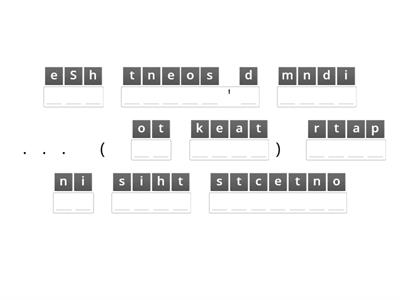 ing/ infinitive/ to infinitive