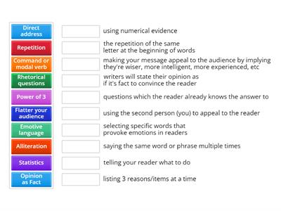 Persuasive Techniques