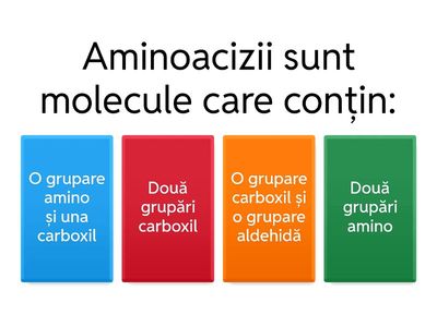 biochimie - Aminoacizi