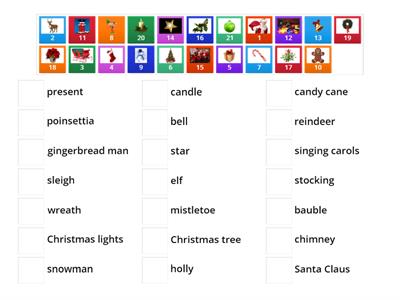 Christmas Vocabulary