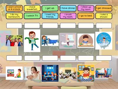 Daily routines-Unit 3