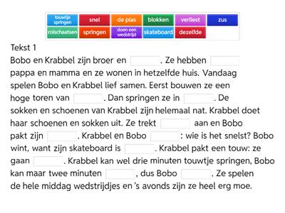 Bobo: broer en zus