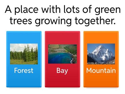 Geographical features 6°