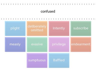 DAV SCHOOL PUDUCHERRY - GRADE V - SYNONYMS FUNSHEET