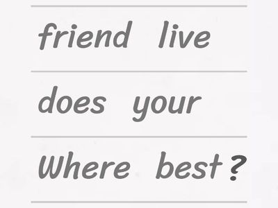 Present Simple Wh Questions