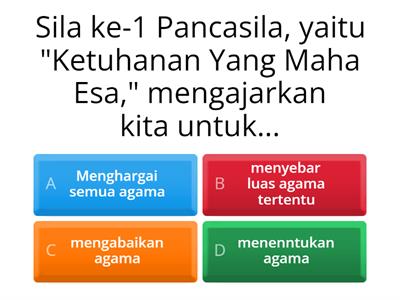  LATIHAN SOAL PENDIDIKAN PANCASILA KELAS 6 BAB 2