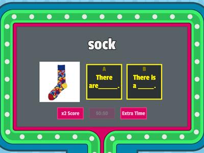 Game Show: Singular Plural