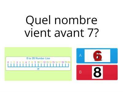 Le nombre d'avant (-- 20)