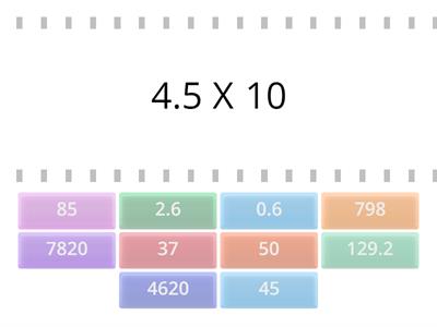 Multiply by 10, 100, 1000