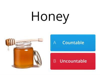 Countable and Uncountable Nouns