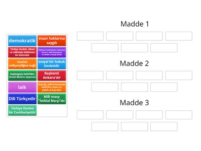 Vatandaşlık Değiştirilemez Anayasa Maddeleri