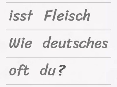 Akkusativ / Adjektivdeklination 