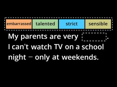 Own it! 3 Vocabulary revision 1- 4 (2)