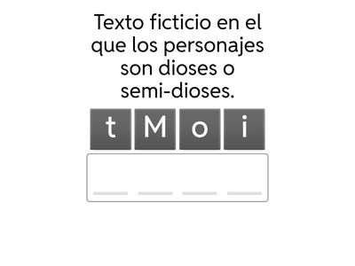 Repaso Lenguaje - 4° básico