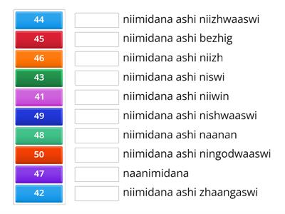 Asigibii'iganan 41 - 50