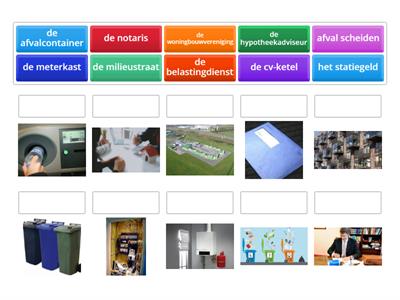 LINK KNM thema wonen - woorden