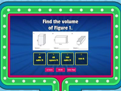Calculate Volume of Rectangular Prisms
