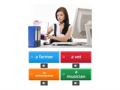 Roadmap A2+ unit 5A jobs quiz