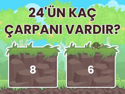6.Sınıf Matematik (1.YAZILIYA KADAR)-(12 SORU)