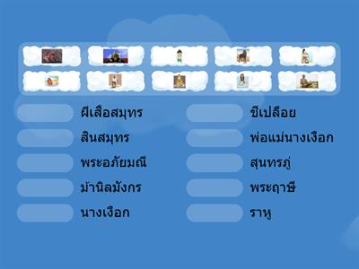 ภาษาไทย ตอนพระอภัยมณีหนีผีเสื้อสมุทร ม.1