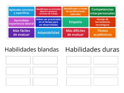 Diferencias entre habilidades blandas y duras