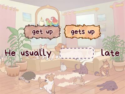 Complete with the missing word