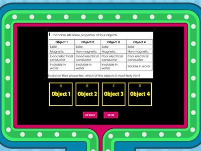 Properties of Matter Task Cards