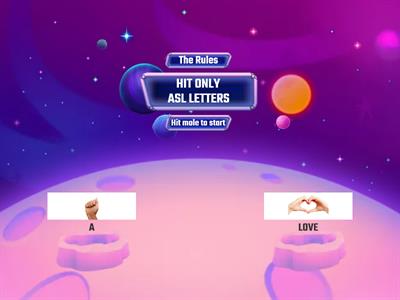 ASL Kids Club-Whack-A-Mole ASL Letters