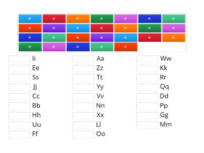 1강_The Alphabet Listening & Matching