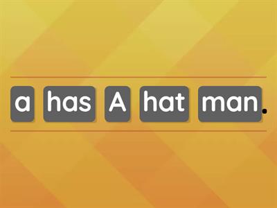 SB 11 Sentence Unjumble