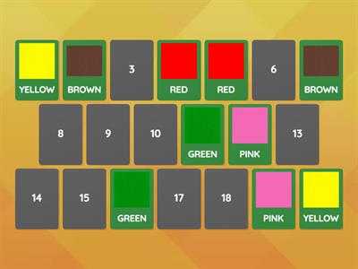 MEMORY GAME - COLORS