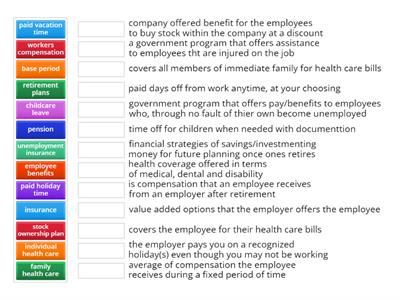 Employee Benefits