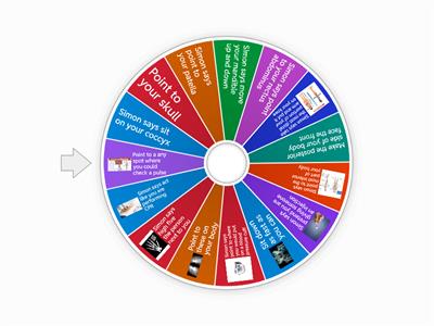 Simon Says Summer Camp 2025 spin the wheel