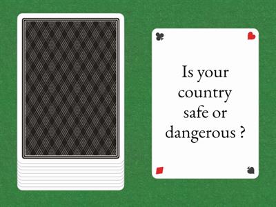 Crime vocab - Speaking