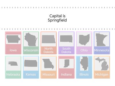 Midwest Region Capitals