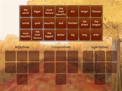 Comparatives - Superlatives