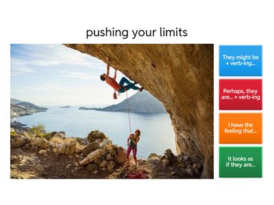 CAE Speaking part 2: speculating