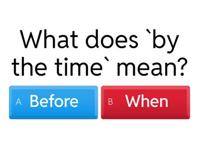 Expressions with time