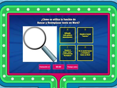 Cuestionario para Certificacion de Word