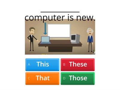 Demonstrative pronouns