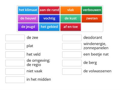 TaalCompleet B1 3.6 - Woordenschat